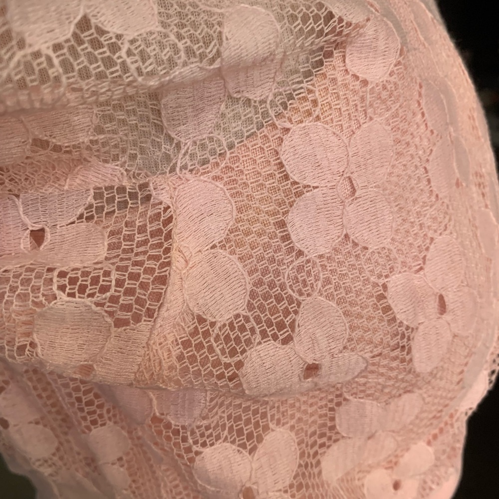 Vintage 50’s/60’s era pink daisy wiggle dress - spring - Picture 11 of 11